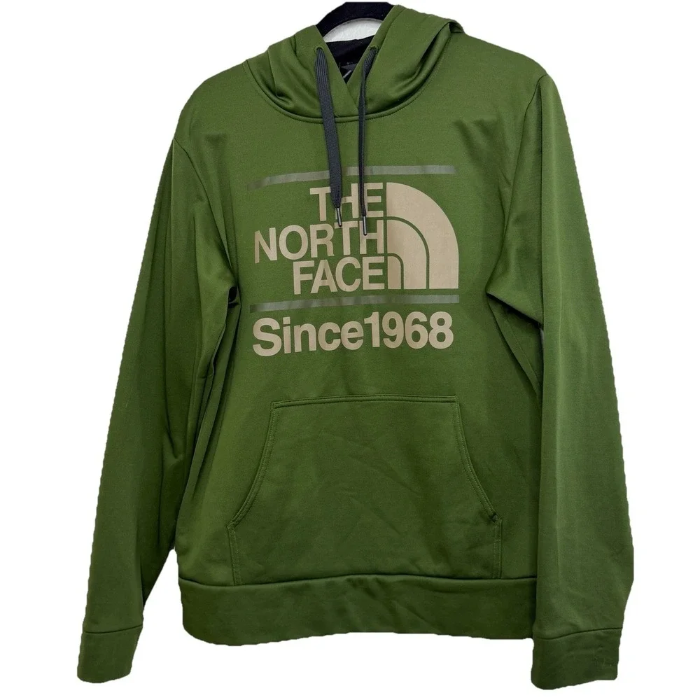 The North Face Men's Green Nylon Pullover‎ Hoodie Size M